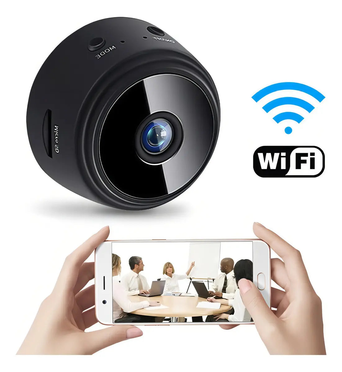 Nueva Mini Cámara Espía Magnética con Micrófono (Últimas 3 en Stock)