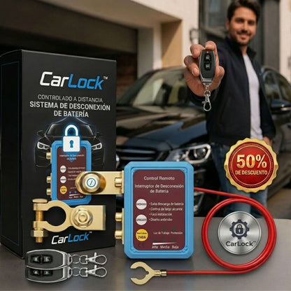 Interruptor de Apagado CarLock™: Duerme Sin Miedo Que Te Roben El Auto