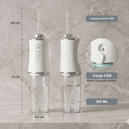 Irrigador dental OralDent™: Adiós Encías Inflamadas y Mal Aliento (Más Eficaz que el Cepillado y el Hilo Dental)